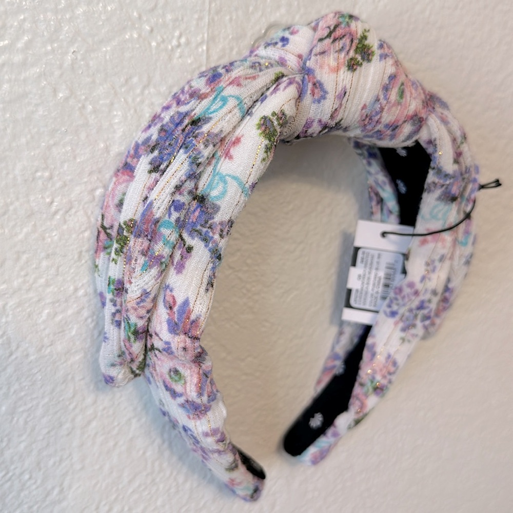 NWT Lele Sadoughi x LoveShackFancy Veronica Bow Headband - Picture 3 of 6